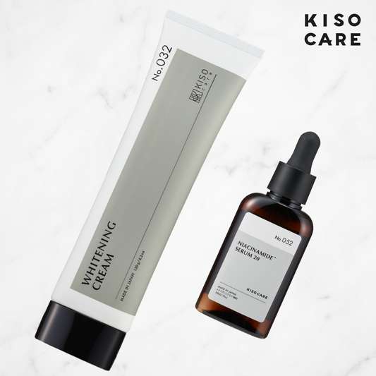 Brightening Duo Set | Tranexamic Acid Cream + Niacinamide Serum | KISOCARE