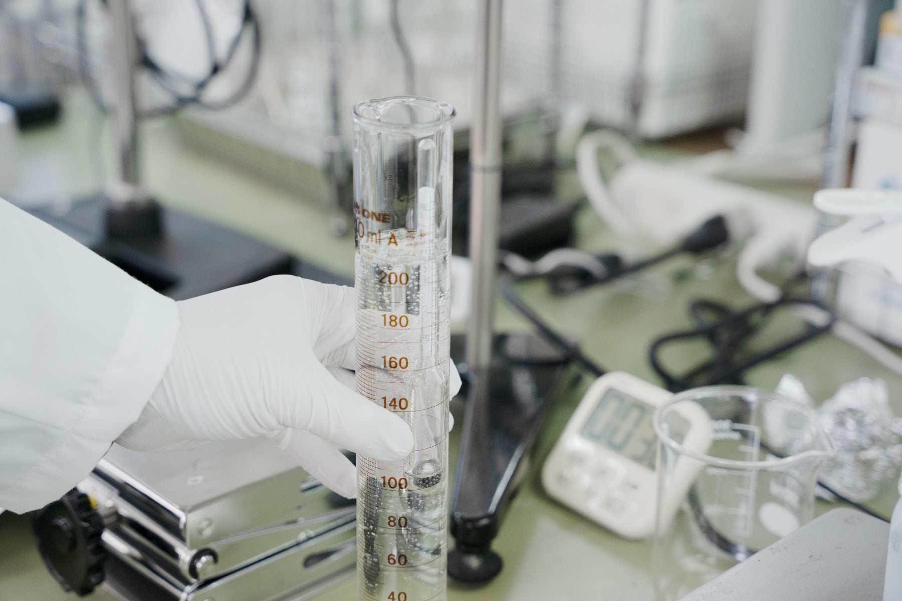 KISOCARE formulation lab in Osaka, Japan